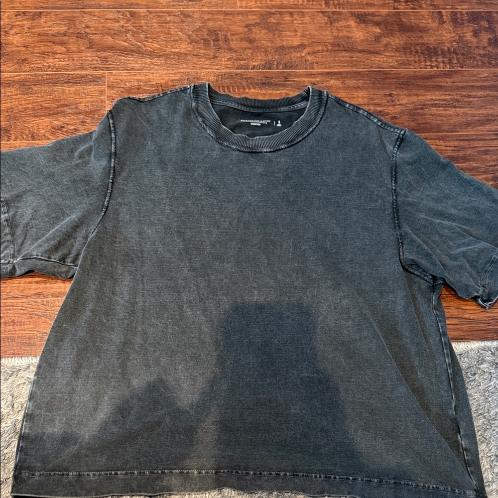 Abercrombie & Fitch Charcoal Short Sleeve Tee